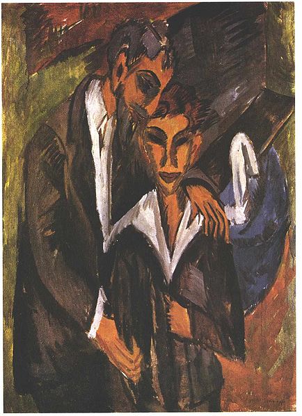 Ernst Ludwig Kirchner Graef and friend
